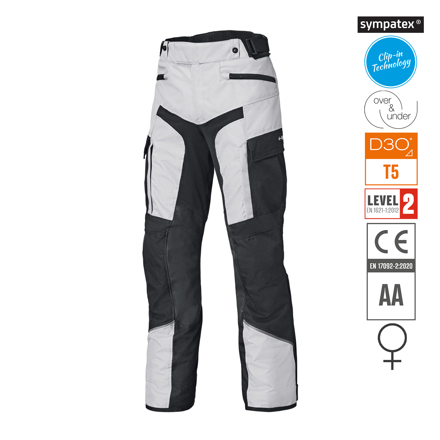 Held Hakuna Matata 3 Womens Pants Grey-Black - D-Large