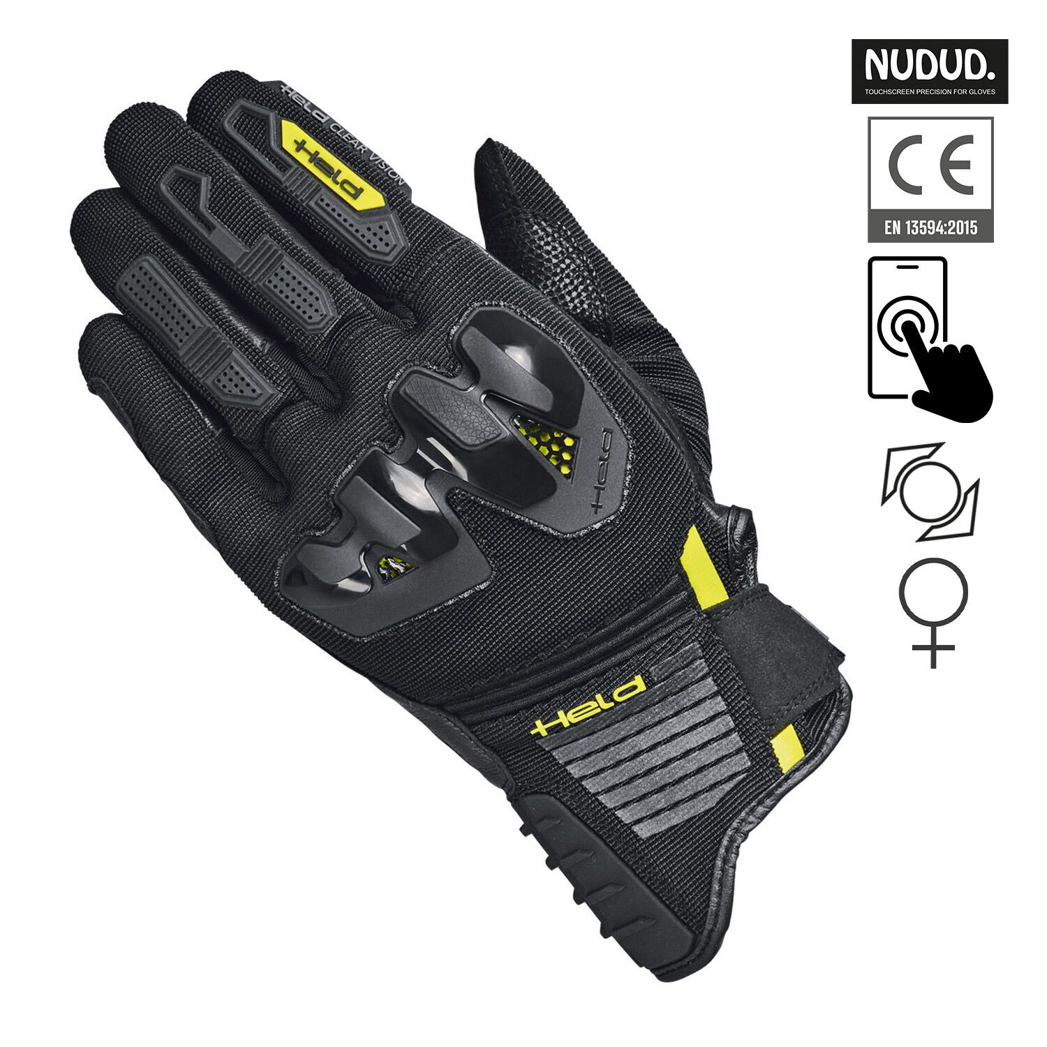 Held Sambia 2 Womens Gloves Black - D-6