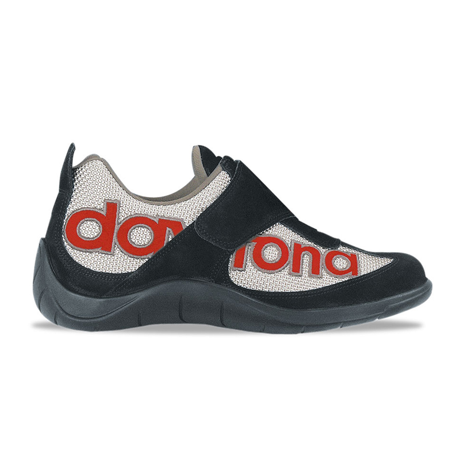 Daytona Moto Fun Sneaker Black-Silver-Red - 44 