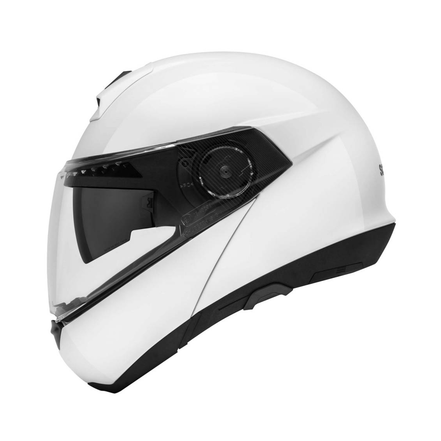 Schuberth C4 Pro Helmet Glossy White - 55
