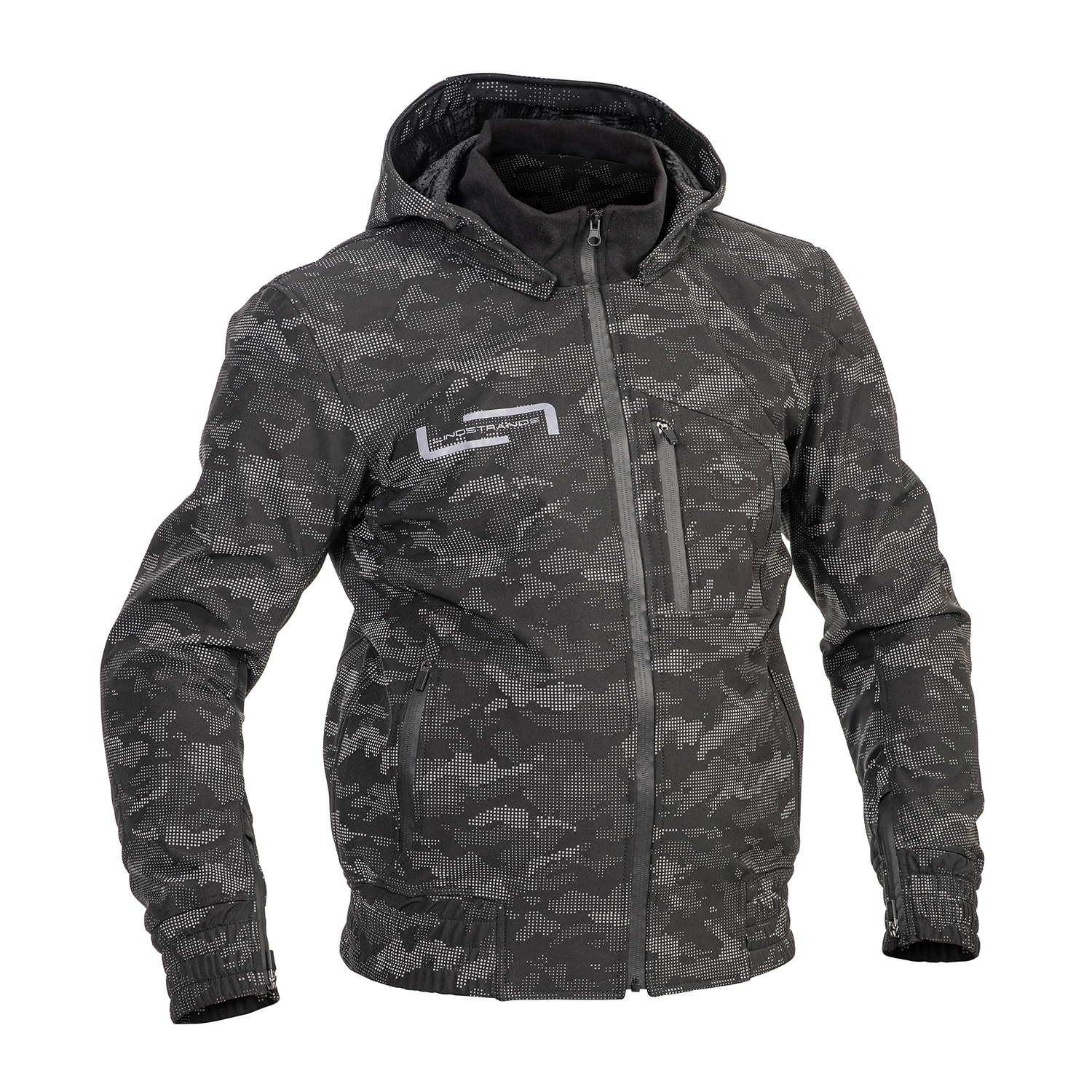 Lindstrands Frisen Textile Jacket Camo Reflective - 56