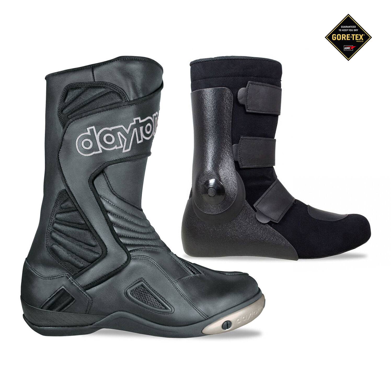 Daytona EVO Voltex GTX Boots Black - Available in Various Sizes