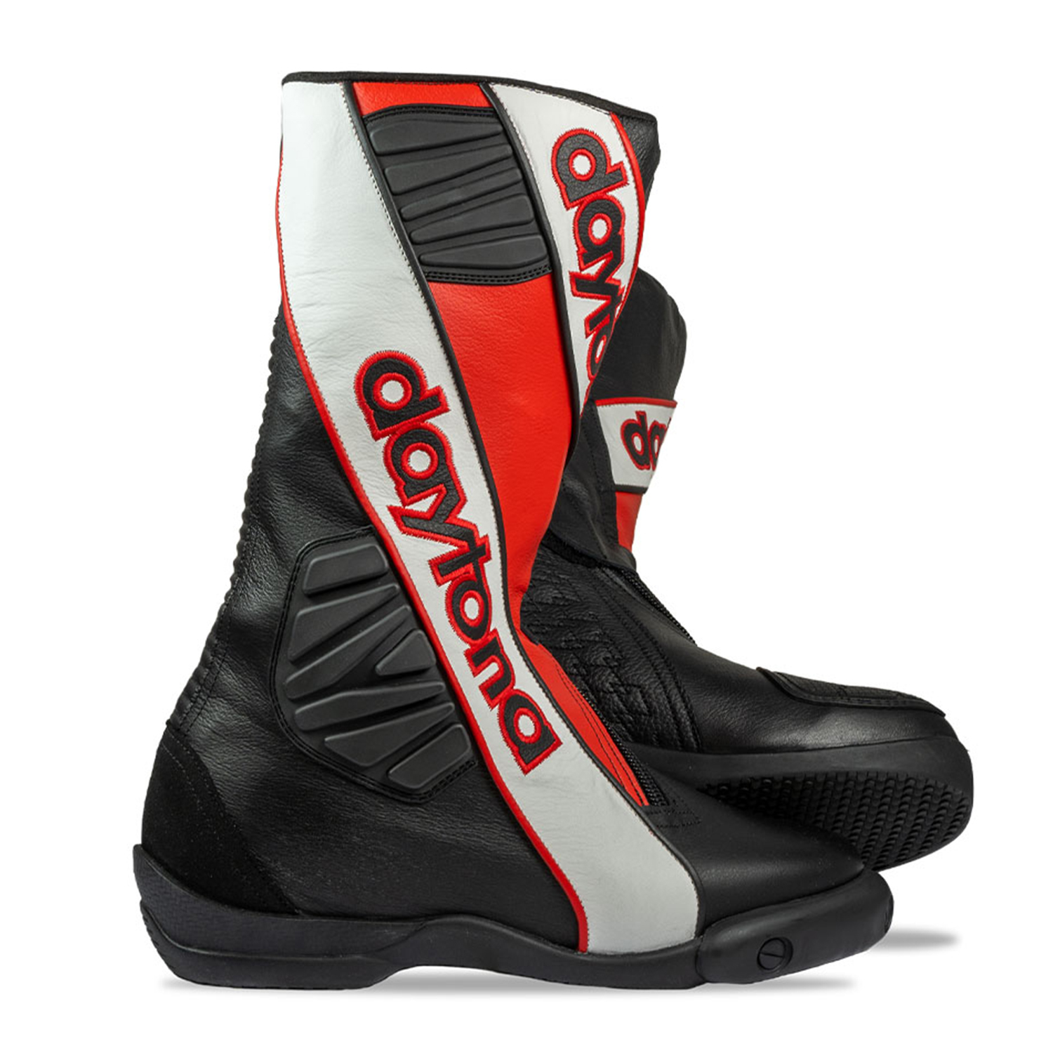 Daytona Security EVO G3 Boots Black-White-Red - Available in Various Sizes