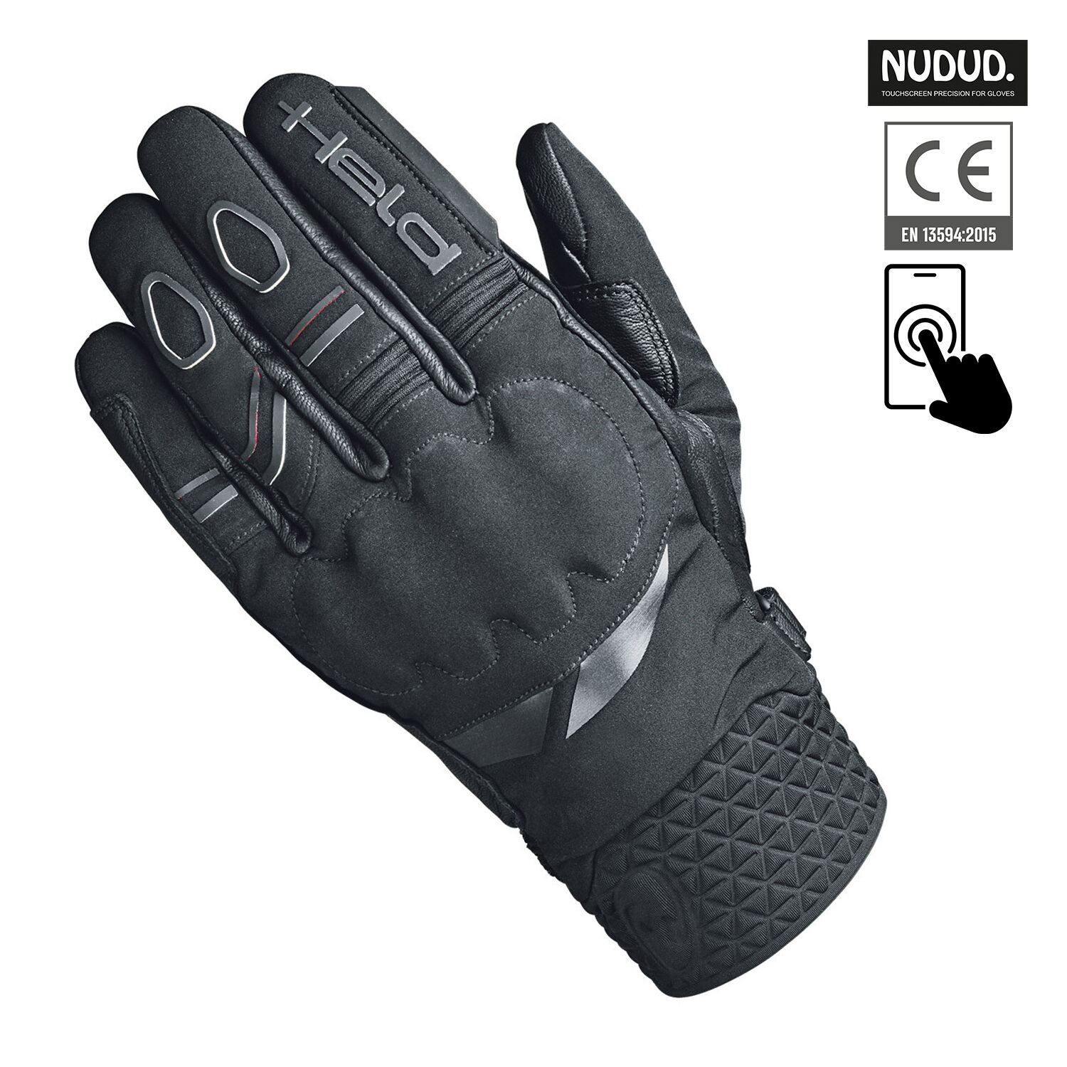 Held Bilbao WP Gloves Black - Available in Various Sizes