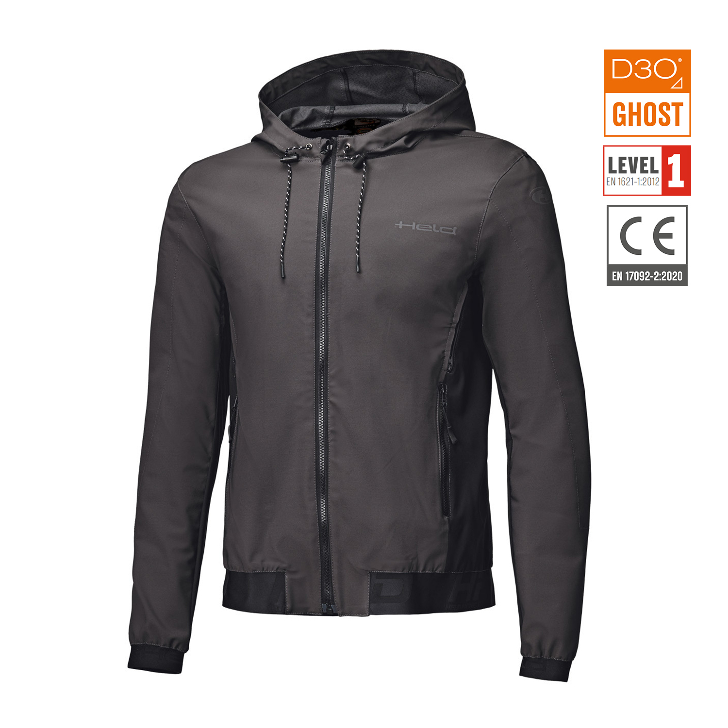 Held Dragger Jacket Anthracite - Available in Various Sizes