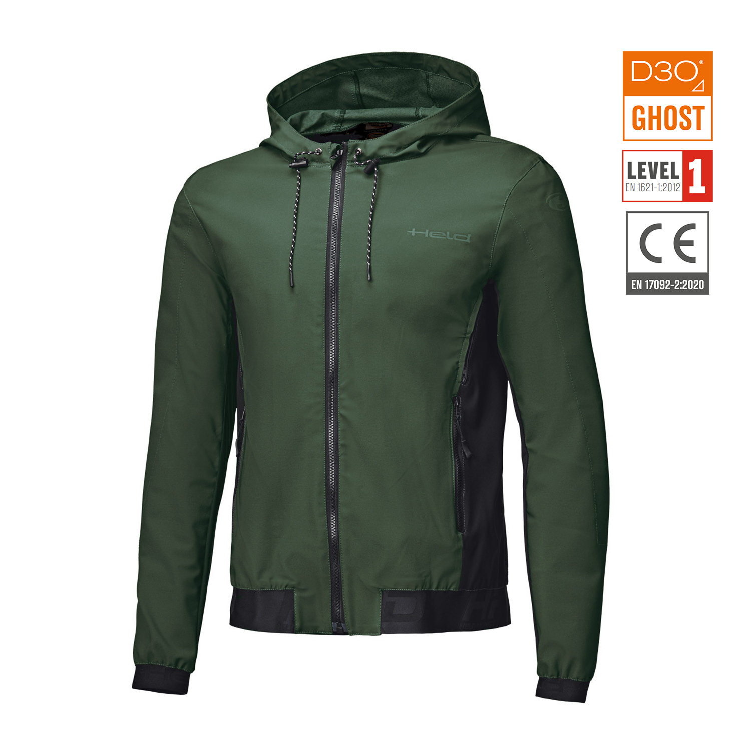 Held Dragger Jacket Military Green - Available in Various Sizes