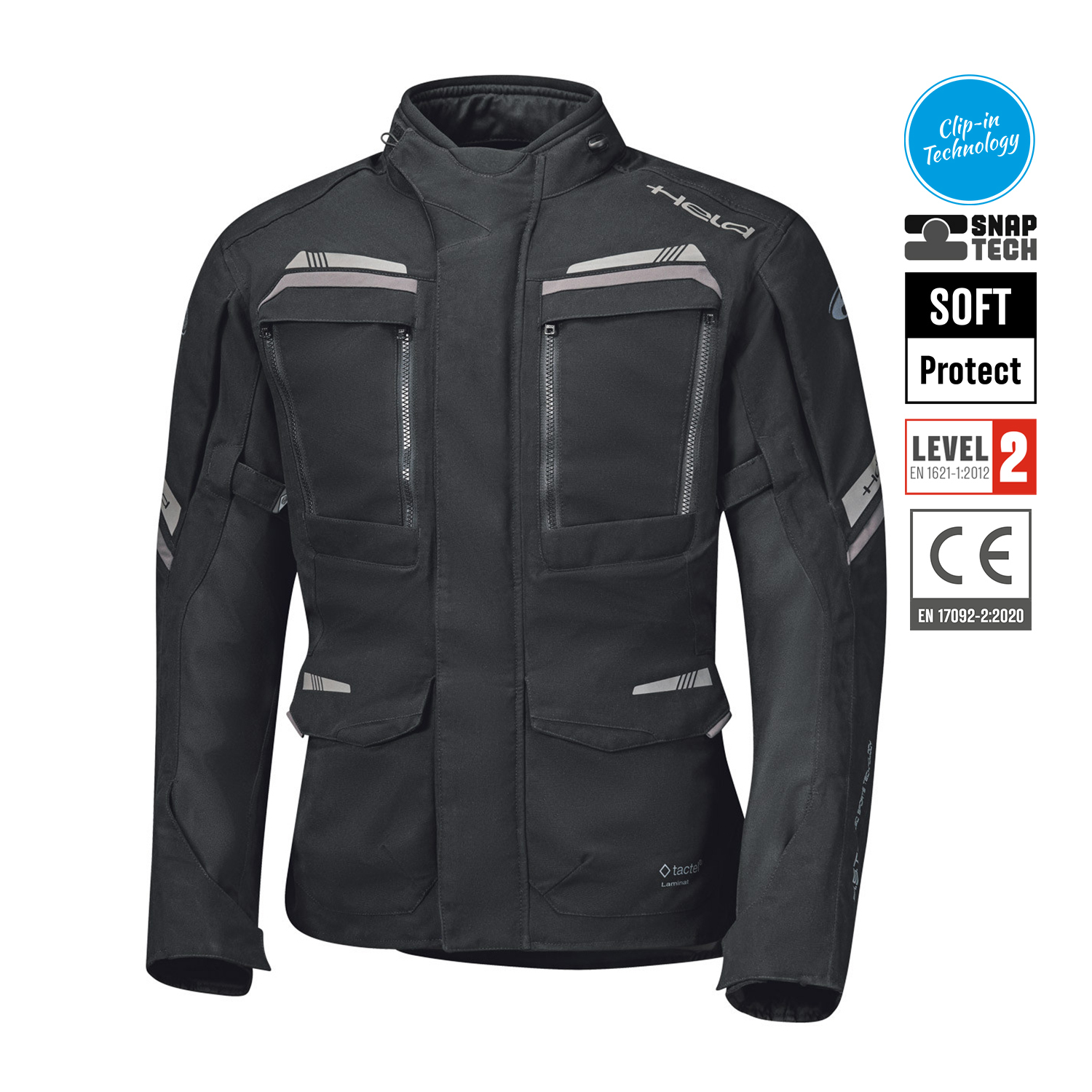 Held Lonborg Jacket Black  - Available in Various Sizes