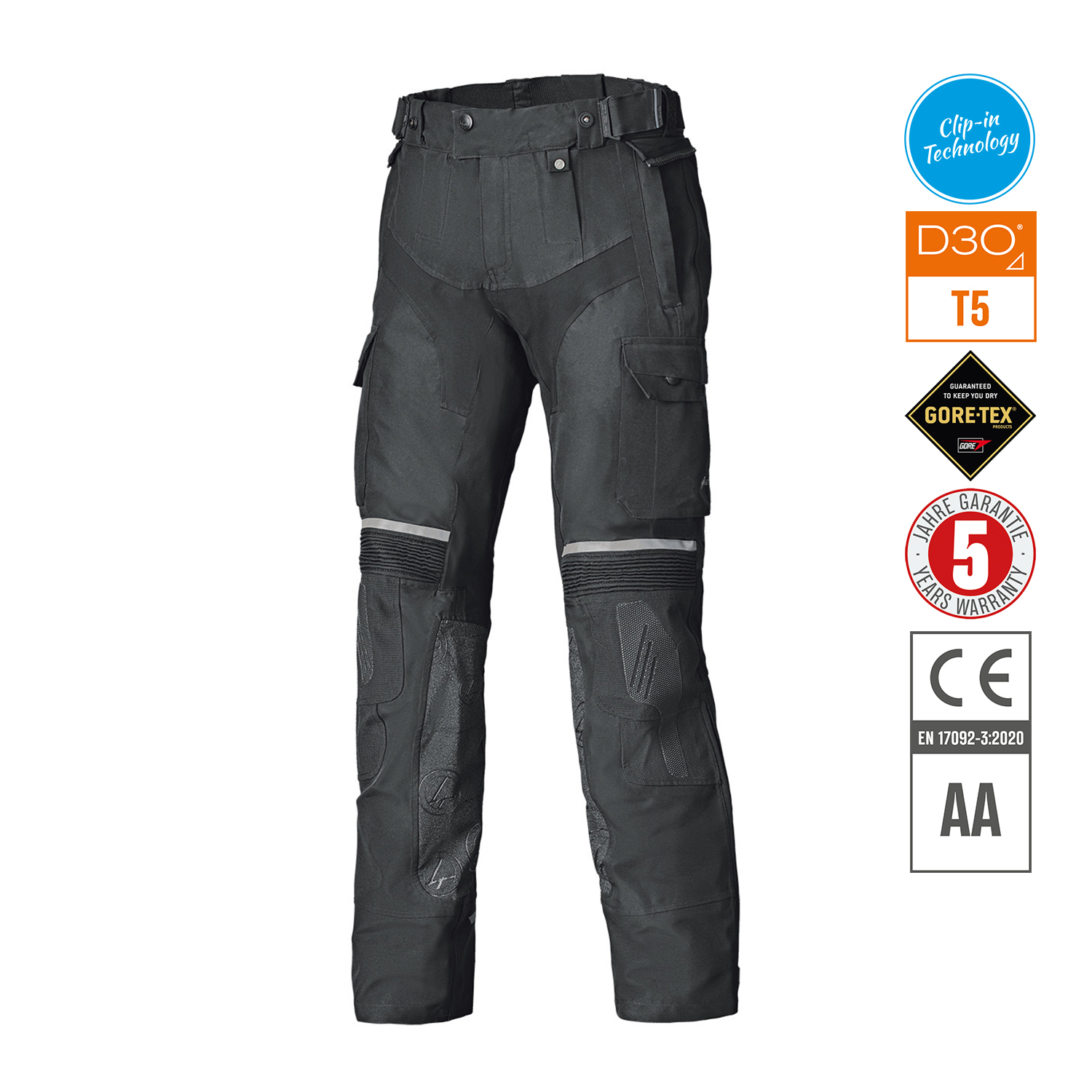 Held Omberg Gore-Tex Pants Black - Available in Various Sizes