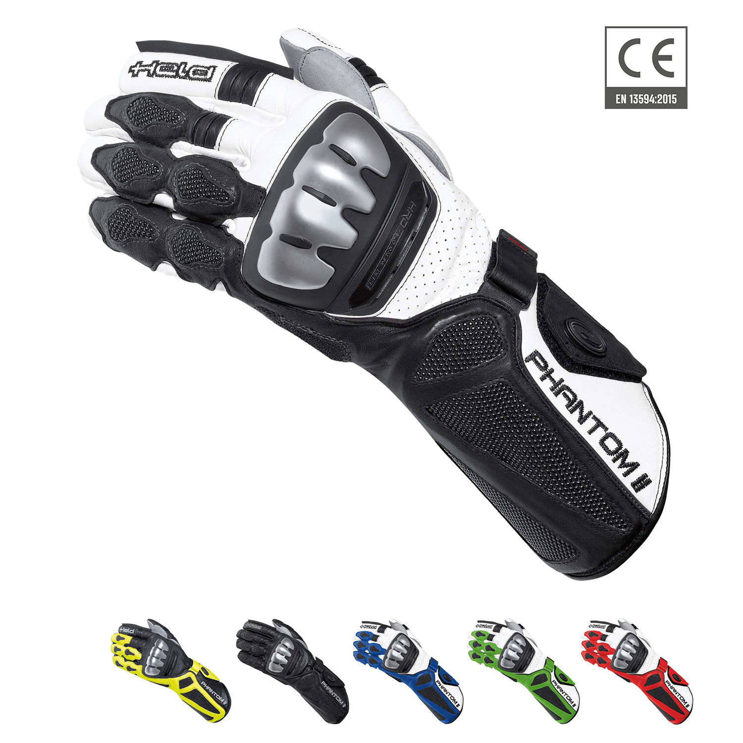 Held Phantom II Gloves - Available in Various Colours and Sizes