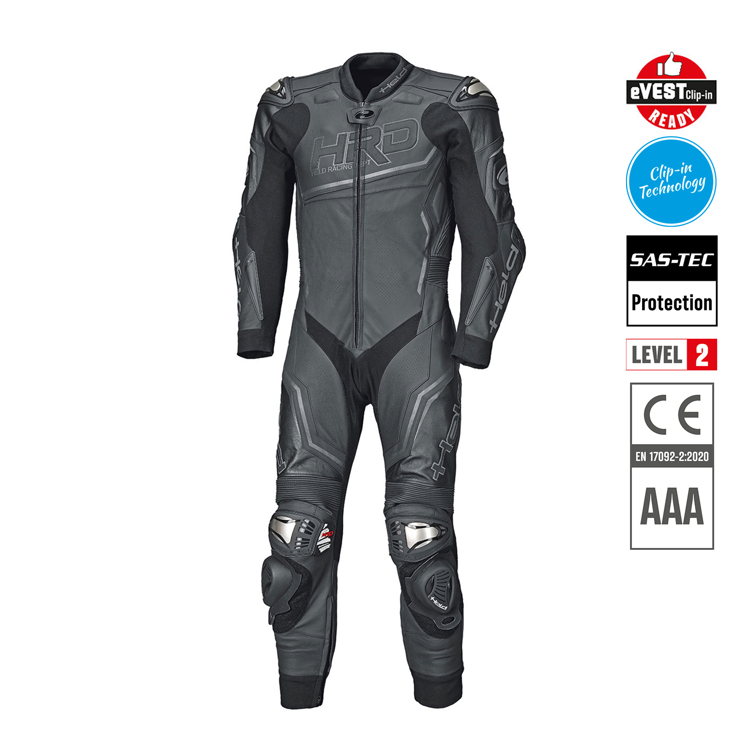 Held Slade II Suit Black - Available in Variouse Sizes