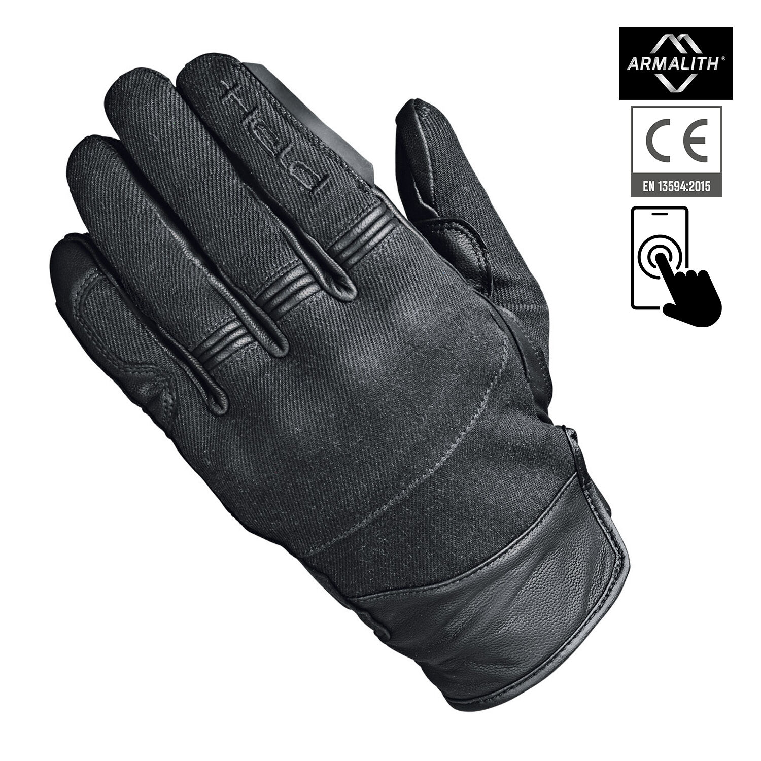 Held Southfield Urban Gloves Black - Available in Various Sizes