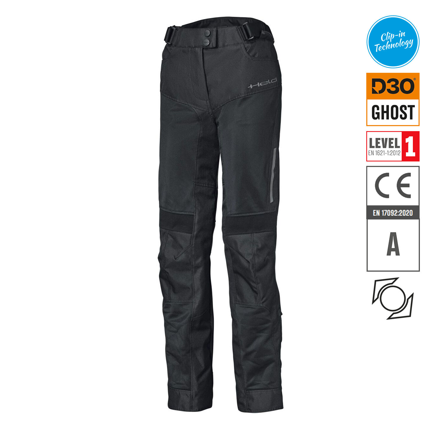 Held Tropic 4.0 Pants Womens Black - Available in Various Sizes