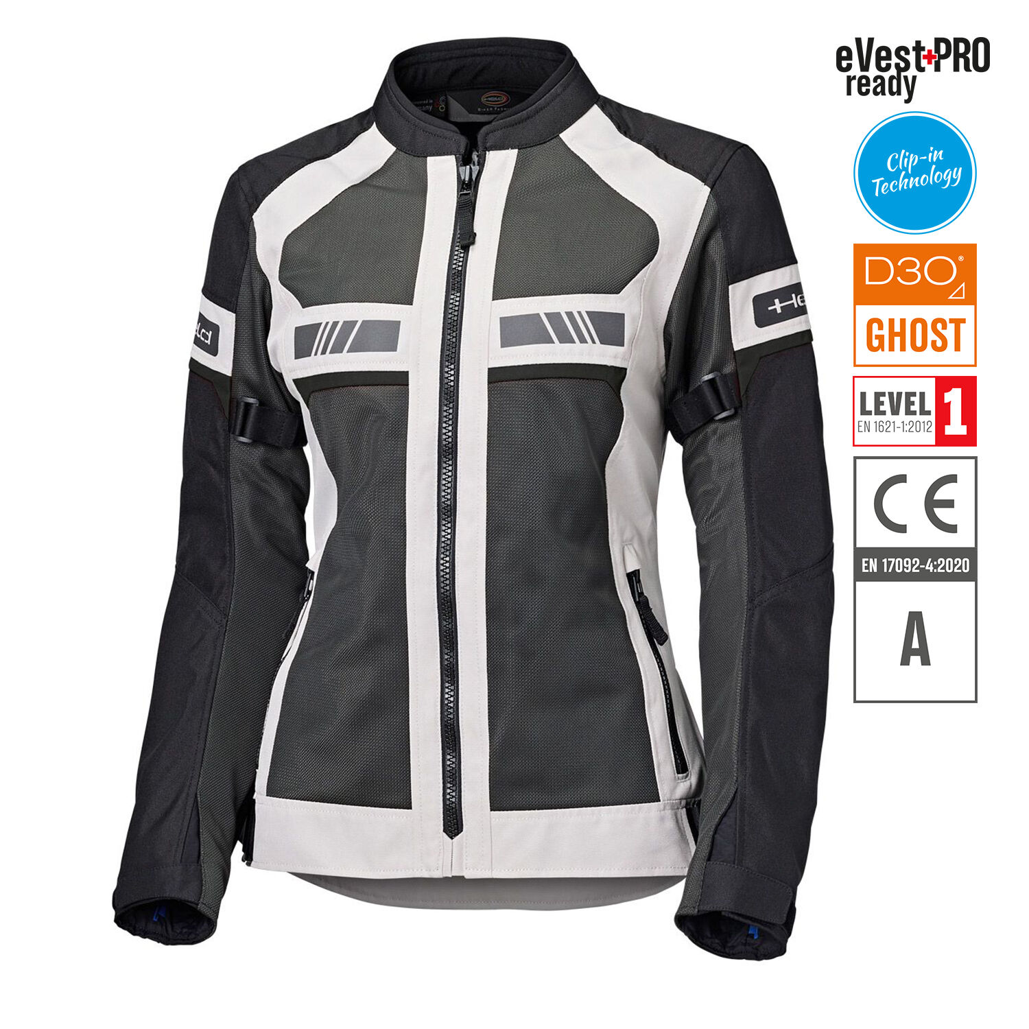 Held Tropic 4.0 Jacket Womens Grey-Black - Available in Various Sizes