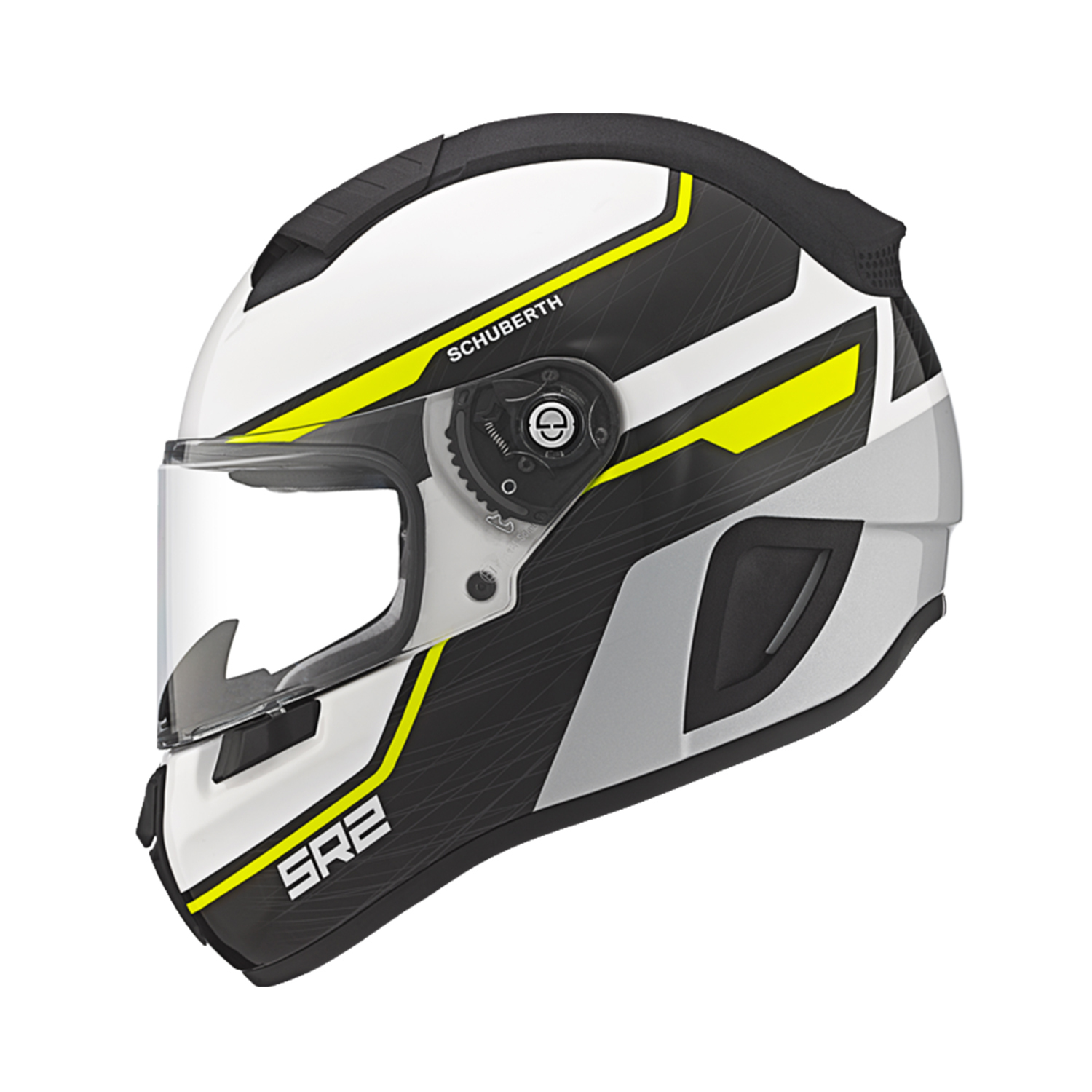 Schuberth SR2 Helmet Lightning Yellow - Available in Various Sizes